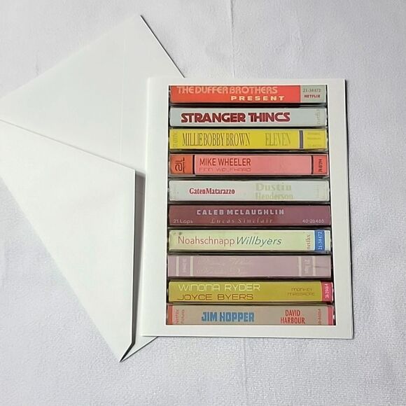 🎈5/$10🎈 Greeting Cards..handmade.. Stranger Things.. - Picture 1 of 3